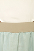 Get My Drift Taupe and Blue Dress